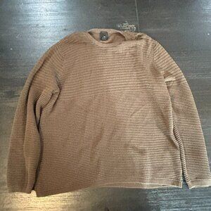 H&M Ribbed sweater brown